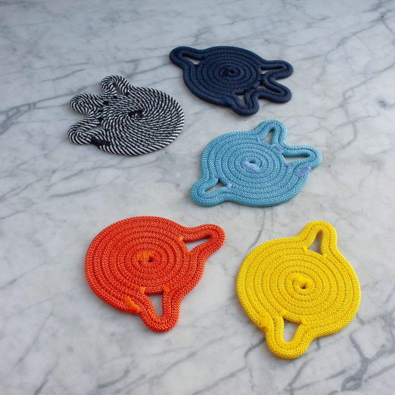 fruitsuper design / Woven Rope Coasters